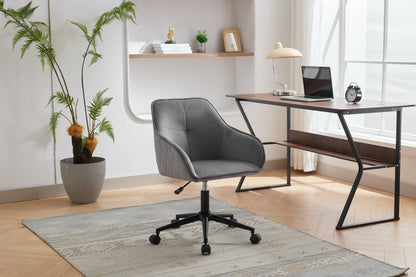 Velvet Office Desk Chair, Modern Home Desk Chair with Wheels , Vanity Chairs for Living Room, Bedroom,Study Room