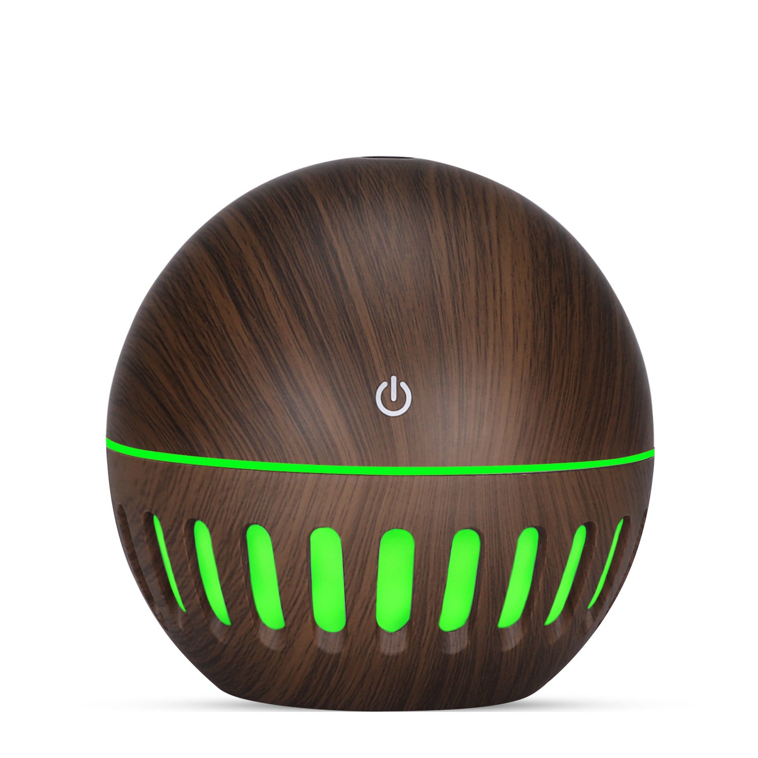 New Wood Grain Hollow Humidifier USB Home Office Desk Small Air Purifier