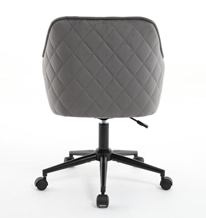 Velvet Office Desk Chair, Modern Home Desk Chair with Wheels , Vanity Chairs for Living Room, Bedroom,Study Room