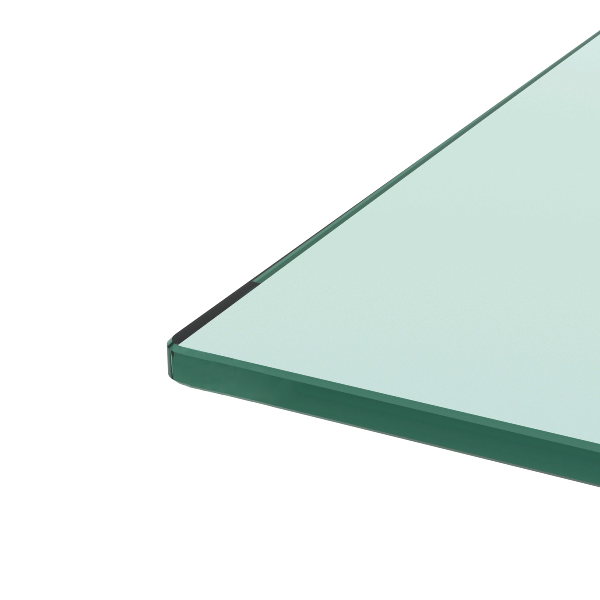 Rectangle Black Glass Coffee Table Clear Coffee Table Modern Side Center Tables for Living Room Living Room Furniture