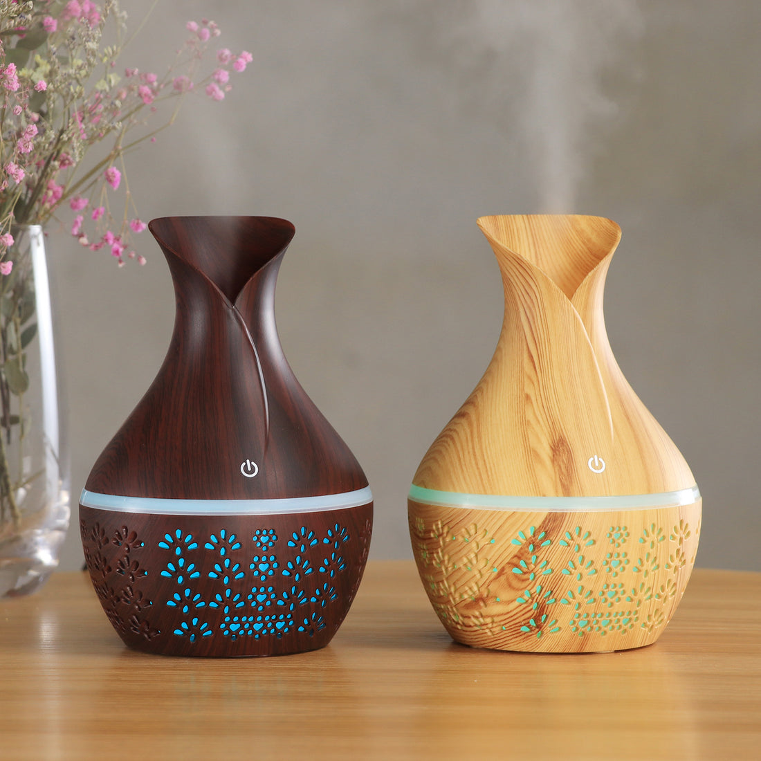 New Footprint Humidifier USB Home Bedroom Study Small Portable Air Purifier